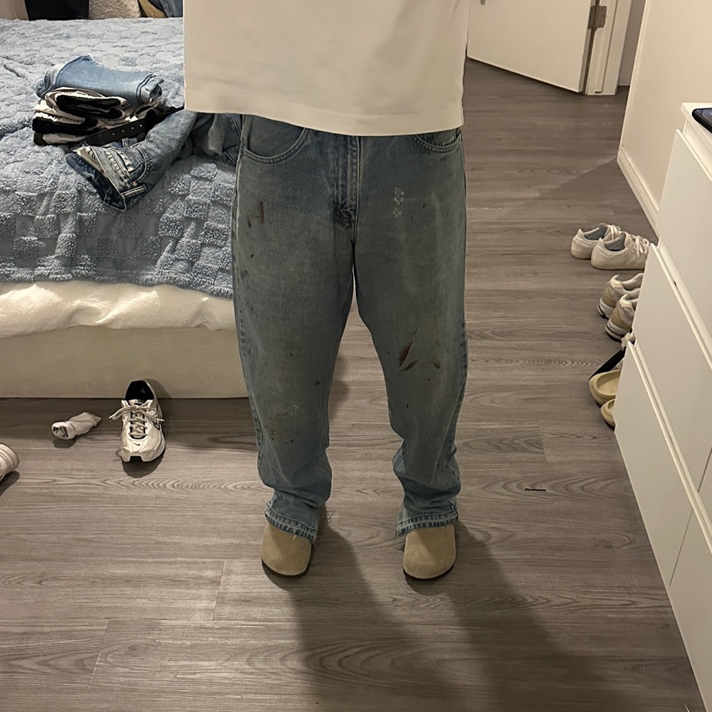 Carhartt Men's Relaxed Fit Jeans - Light Blue